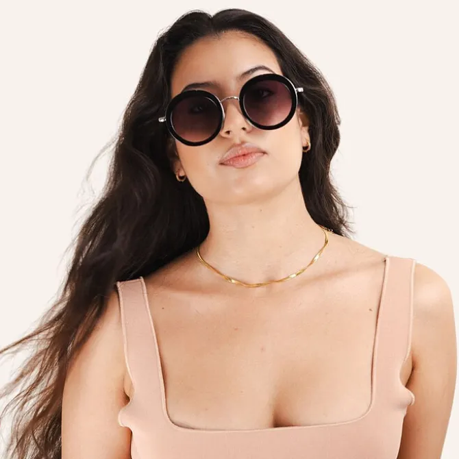 Charly Therapy Lunettes de Soleil Mia - Noir