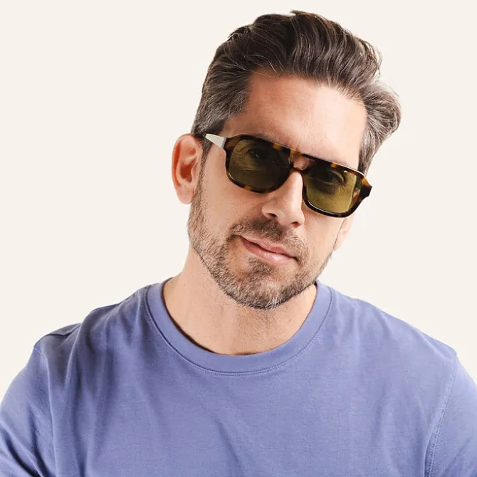 Charly Therapy Lunettes de Soleil Robert - Militaire