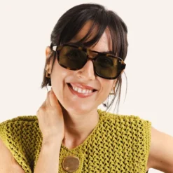 Charly Therapy Lunettes de Soleil Robert - Militaire