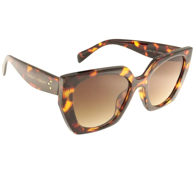 Charly Therapy Lunettes de Soleil Debbie - Ecaille