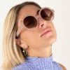Charly Therapy Lunettes de Soleil Emma - Rose