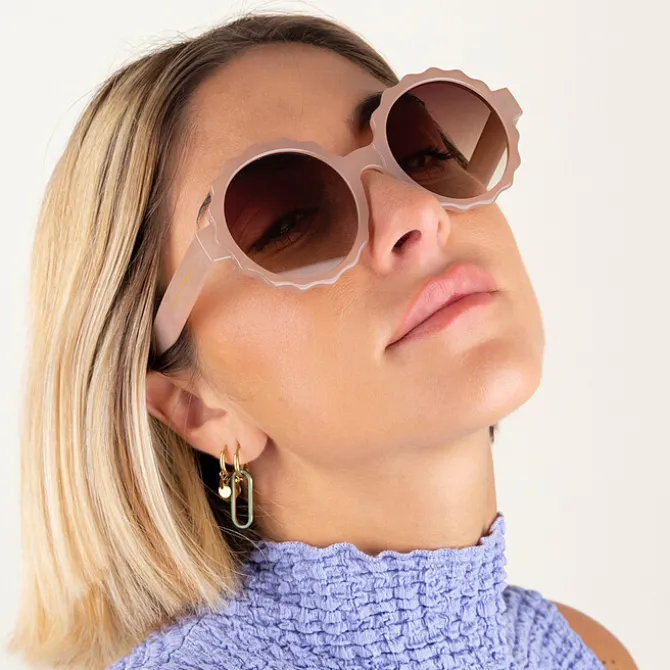 Charly Therapy Lunettes de Soleil Emma - Rose