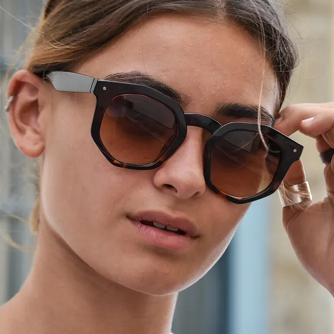 Charly Therapy Lunettes de Soleil Audrey - Bronze