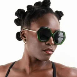 Charly Therapy Lunettes de Soleil Iman - Jade