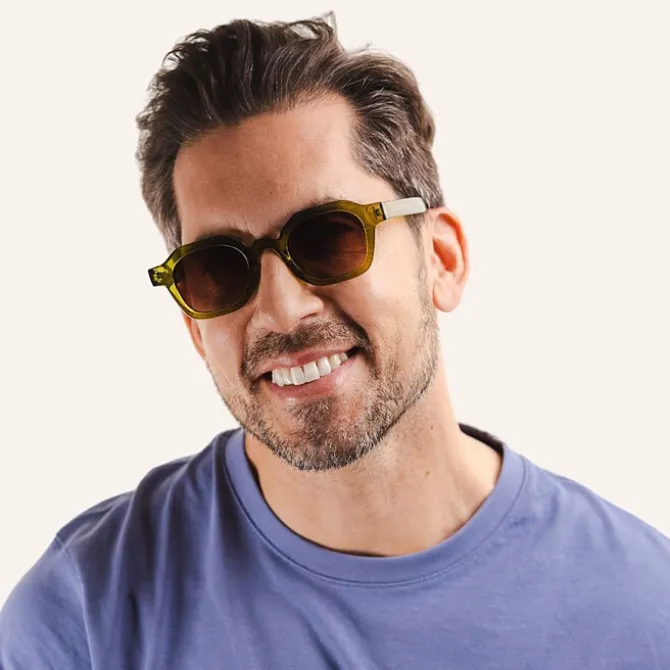 Charly Therapy Lunettes de Soleil Boy - Kiwi
