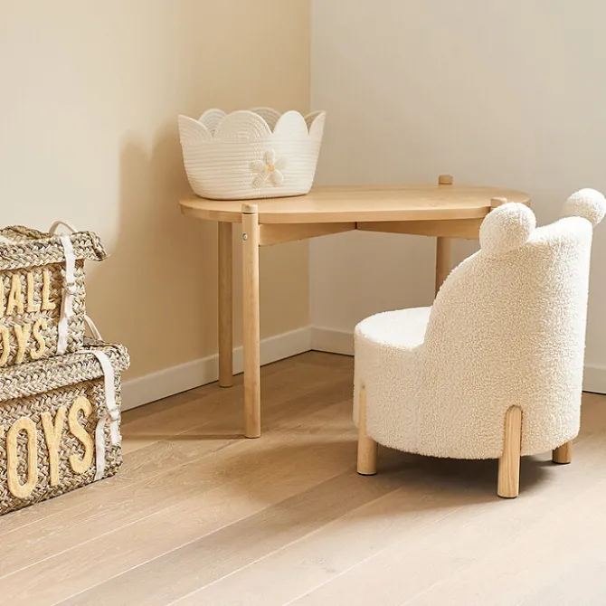 Childhome Chaise Enfant - Teddy Ecru