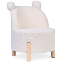 Childhome Chaise Enfant - Teddy Ecru