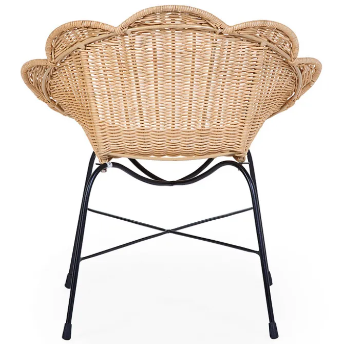 Childhome Chaise Fleur en Rotin - Naturel