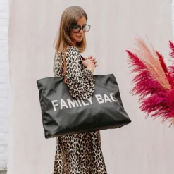 Childhome Family Bag - Noir et Or