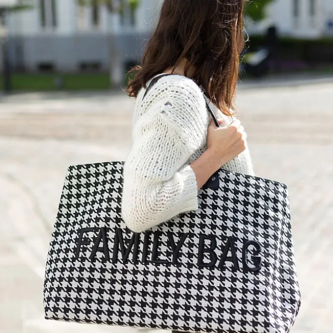 Childhome Family Bag - Pied de Poule Noir