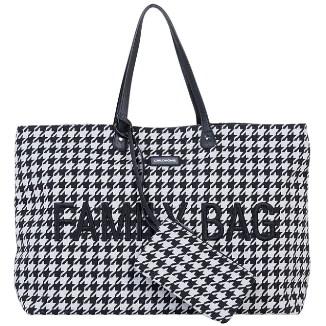 Childhome Family Bag - Pied de Poule Noir