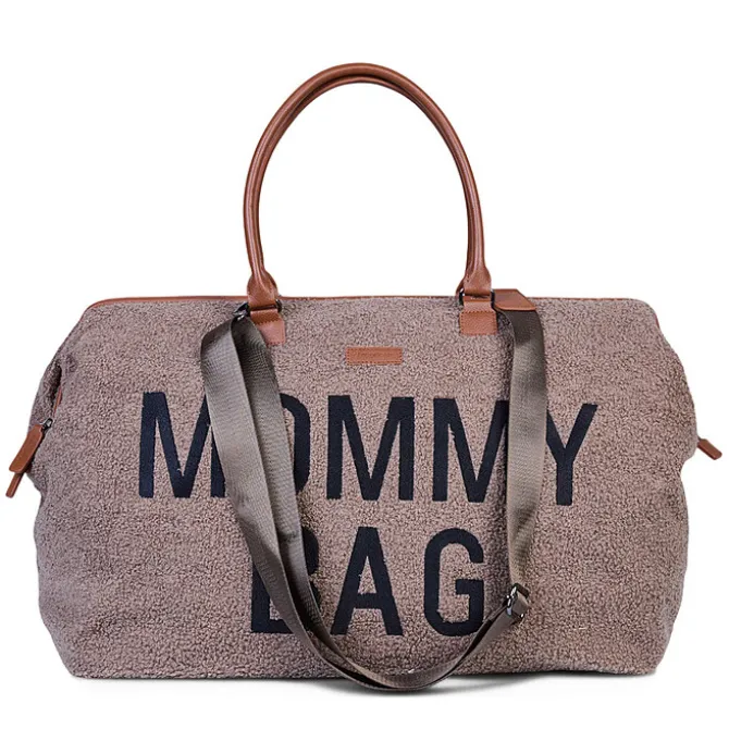 Childhome Mommy Bag Large Teddy - Soft Brown