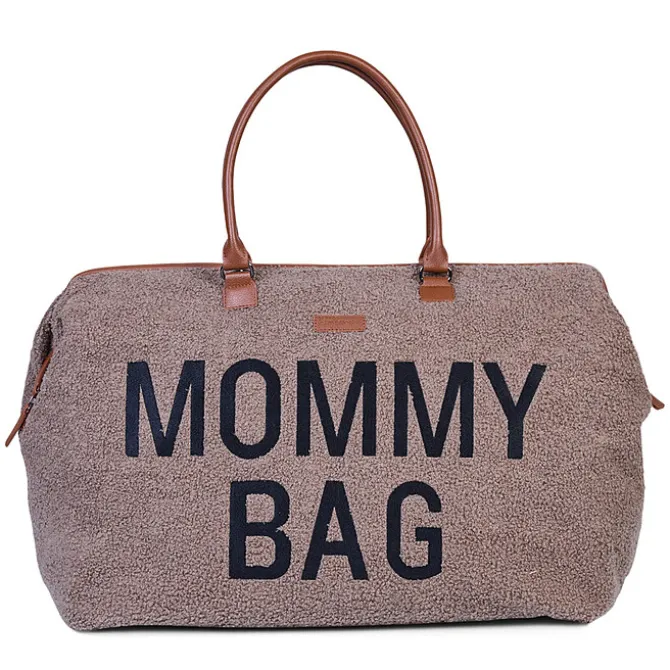 Childhome Mommy Bag Large Teddy - Soft Brown