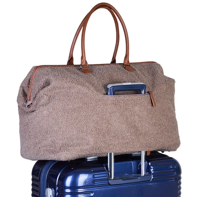 Childhome Mommy Bag Large Teddy - Soft Brown