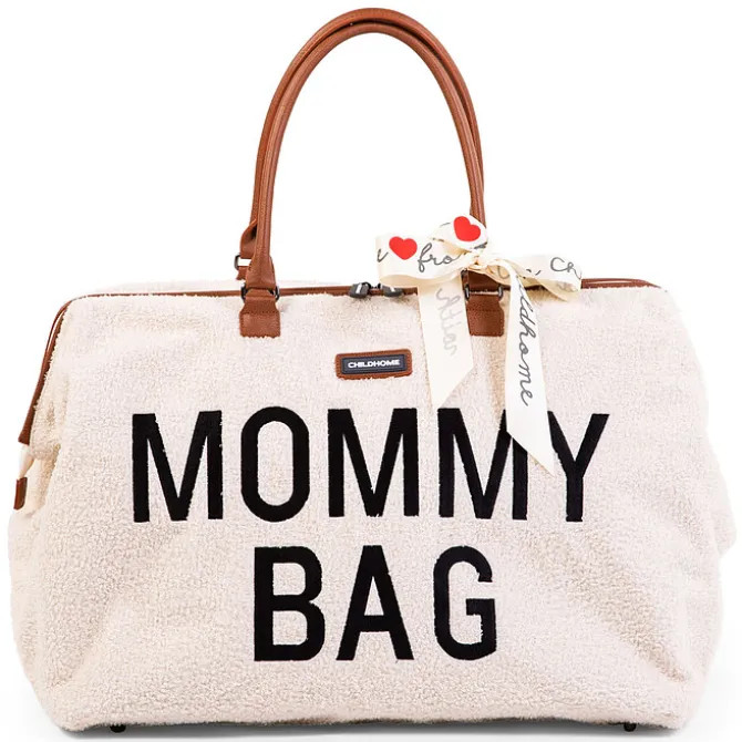 Childhome Mommy Bag Large Teddy - Off White
