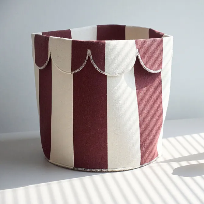 Childhome Panier Biscuit Dreams Bordeaux - 25 cm