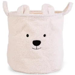 Childhome Panier Grand - Teddy Ecru