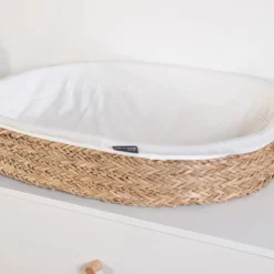 Childhome Panier à Langer et Matelas - Naturel