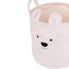 Childhome Panier Moyen - Teddy Ecru