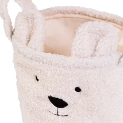 Childhome Panier Petit - Teddy Ecru