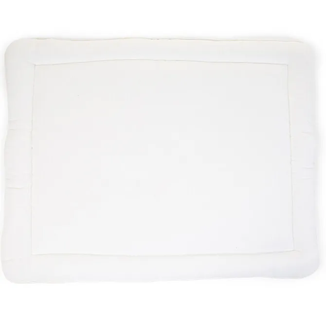 Childhome Tapis de Parc Jersey - White & Hearts