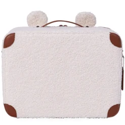 Childhome Valise Mini Traveller - Teddy Ecru