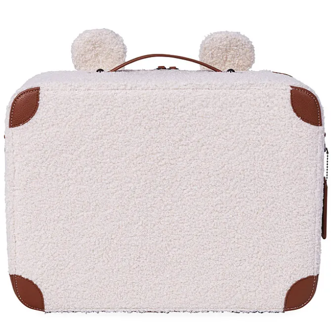 Childhome Valise Mini Traveller - Teddy Ecru