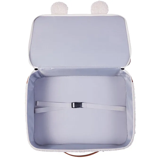 Childhome Valise Mini Traveller - Teddy Ecru