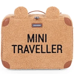 Childhome Valise Mini Traveller - Teddy Beige