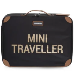 Childhome Valise Mini Traveller - Noir et Or