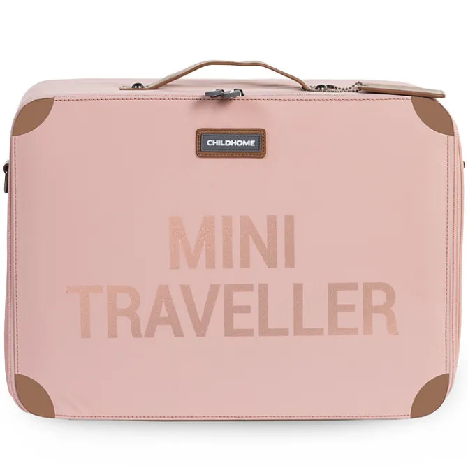 Childhome Valise Mini Traveller - Rose et Cuivre