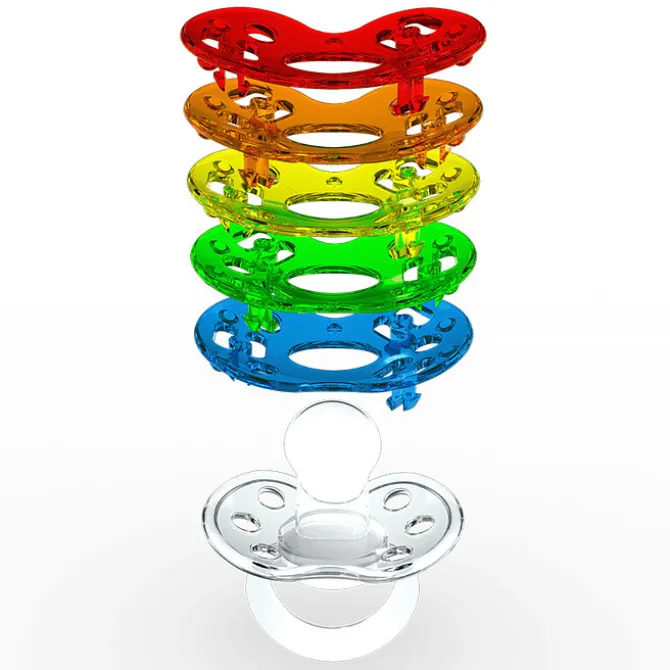 Clipp Tétine de Sevrage Phosphorescente Couleur - 2 Ans +