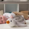 Cloud b Peluche Veilleuse Rechargeable Tranquil Penguin - Grey