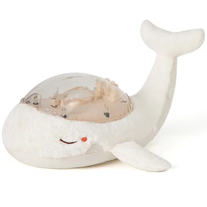 Cloud b Peluche Veilleuse Rechargeable Tranquil Whale White
