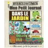Crinkly Mon Journal en Tissu - Dans le Jardin