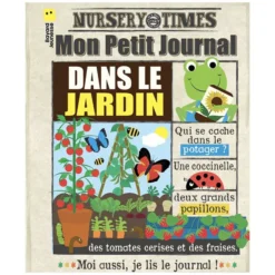 Crinkly Mon Journal en Tissu - Dans le Jardin