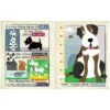 Crinkly Mon Journal en Tissu - Nos Amis les Chiens
