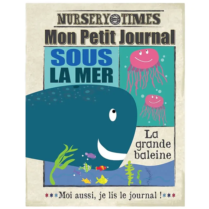 Crinkly Mon Journal en Tissu - Sous la Mer