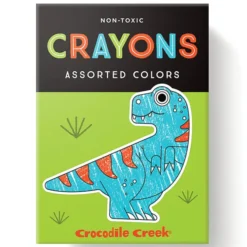 Crocodile Creek Autocollants à Colorier - Dinosaures