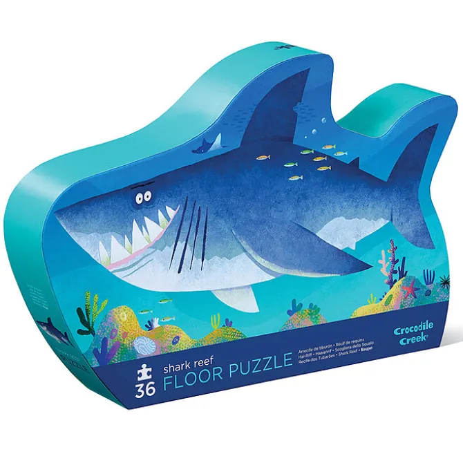 Crocodile Creek Maxi Puzzle 36 Pièces - Le Récif des Requins