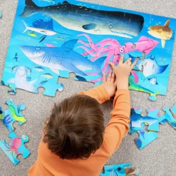 Crocodile Creek Maxi Puzzle 36 Pièces - Le Récif des Requins