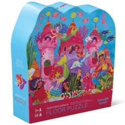 Crocodile Creek Maxi Puzzle 36 Pièces - Le Palais des Sirènes
