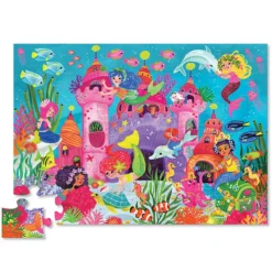 Crocodile Creek Maxi Puzzle 36 Pièces - Le Palais des Sirènes