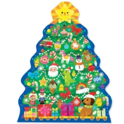 Crocodile Creek Maxi Puzzle 24 Pièces - Le Sapin de Noël
