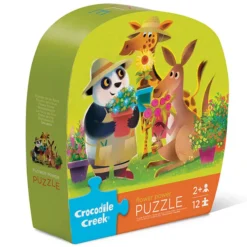 Crocodile Creek Mini Puzzle 12 Pièces - Flower Power
