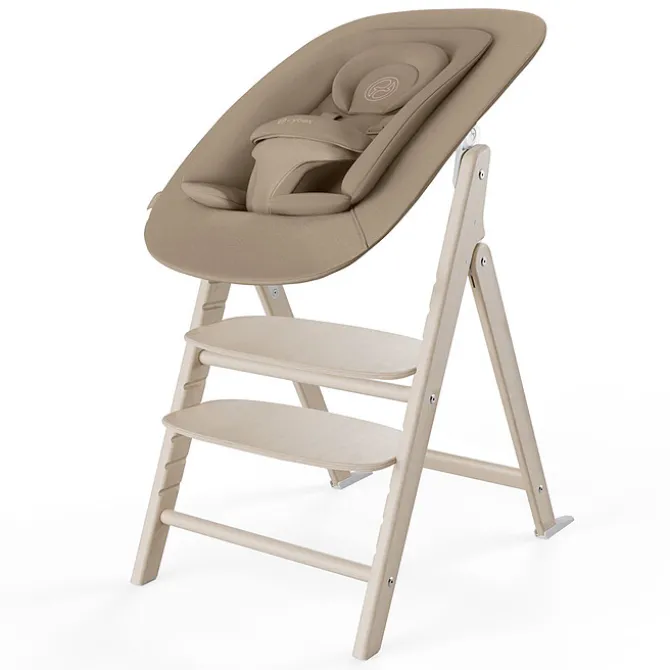 Cybex Chaise Haute Click & Fold 4-en-1 - All Natural