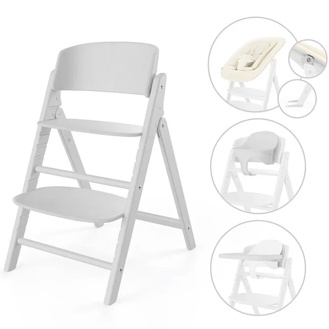 Cybex Chaise Haute Click & Fold 4-en-1 - All White