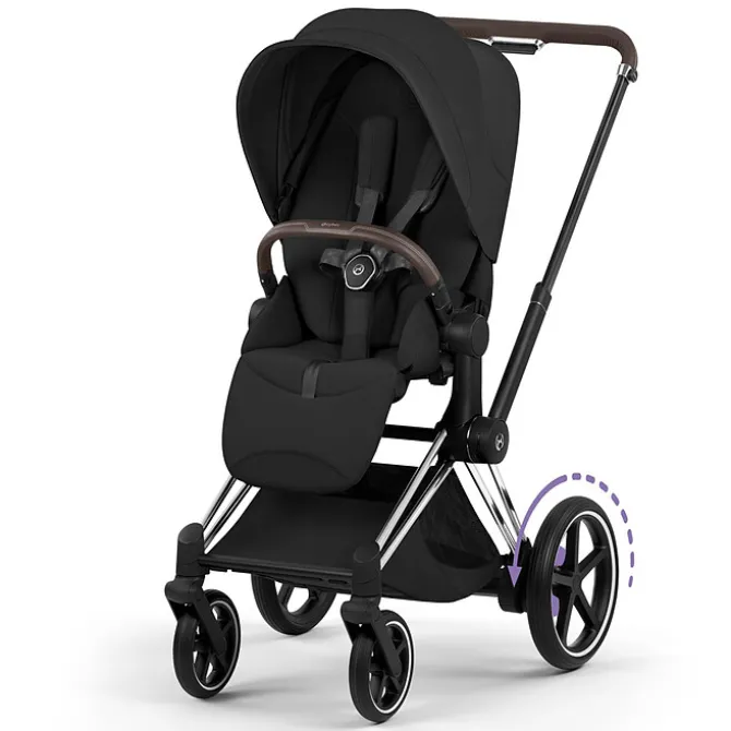 Cybex Châssis e-Priam Style 2026 - Chrome Brown