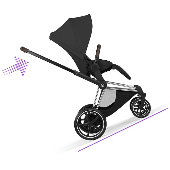 Cybex Châssis e-Priam Style 2026 - Chrome Brown