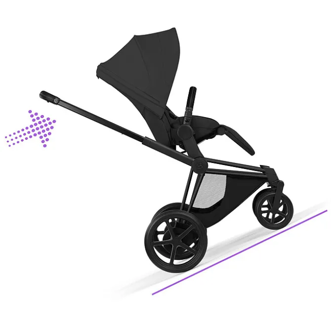 Cybex Châssis e-Priam Style 2026 - Matt Black